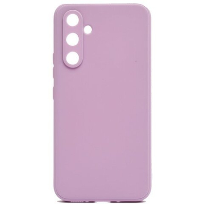 Накладка Samsung A14 4G/5G силикон матовый сиреневый Soft Case Zibelino