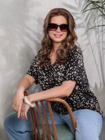 Футболка Авеню Виотекс ЧЁРНО-БЕЖЕВЫЙ