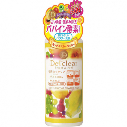 Meishoku Пудра для умывания с эффектом пилинга Fruits enzyme powder wash aha&bha 75г