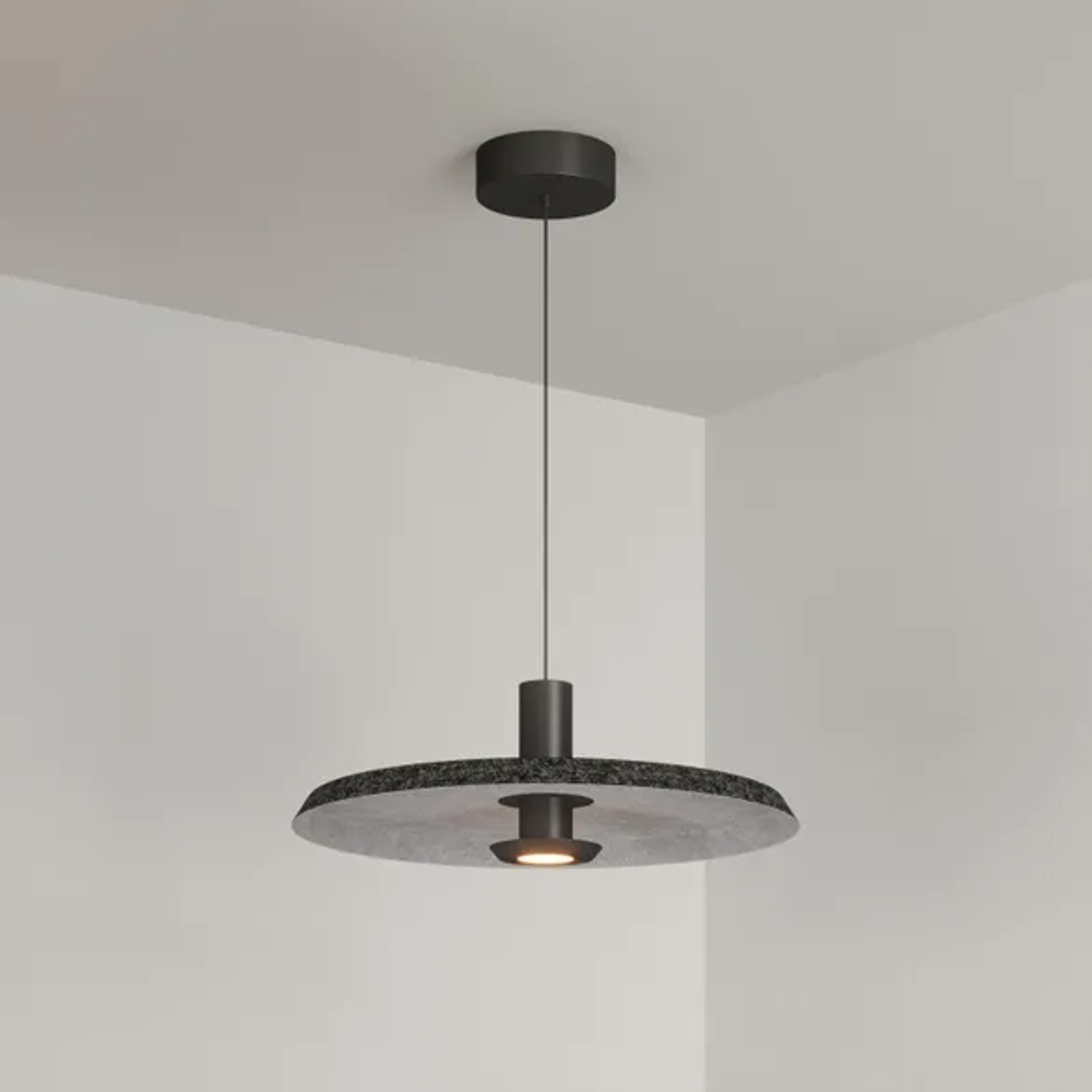 Светильник SP-KOTARO-R450-12W Warm2700 (BK-GR, 36 deg, 230V, TRIAC) (Arlight, IP20) 057225