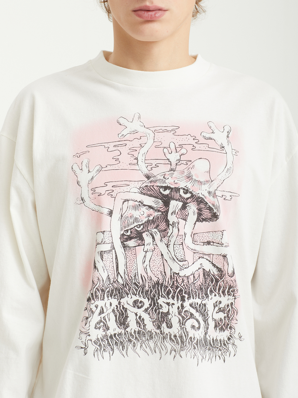 Мужской Лонгслив Faded Shroom Awakening