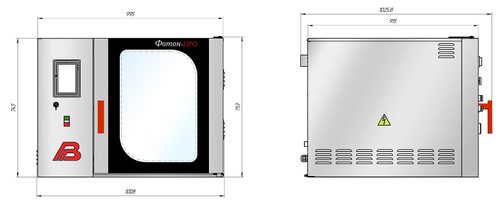 Конвекционная печь Восход «Фотон» 1.5 ПРО