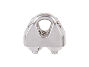 Зажим для троса М5, нерж.сталь (А4), DIN 741