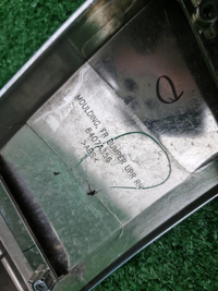 Молдинг бампера Mitsubishi Pajero Sport 3 (19-нв)