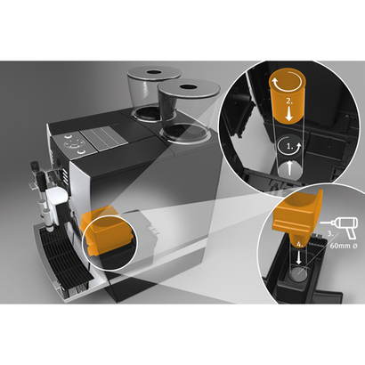 Комплект деталей для выброса кофейных отходов Jura GIGA* (70374)