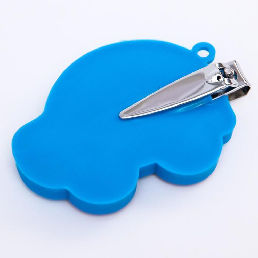 3612542 Детские, маникюрные щипчики - книпсеры «Машинка» с резиновой игрушкой