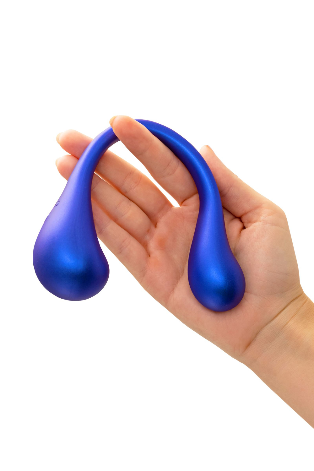 Синий многофункциональный вибратор Etern с пультом ДУ (Цвет: синий)