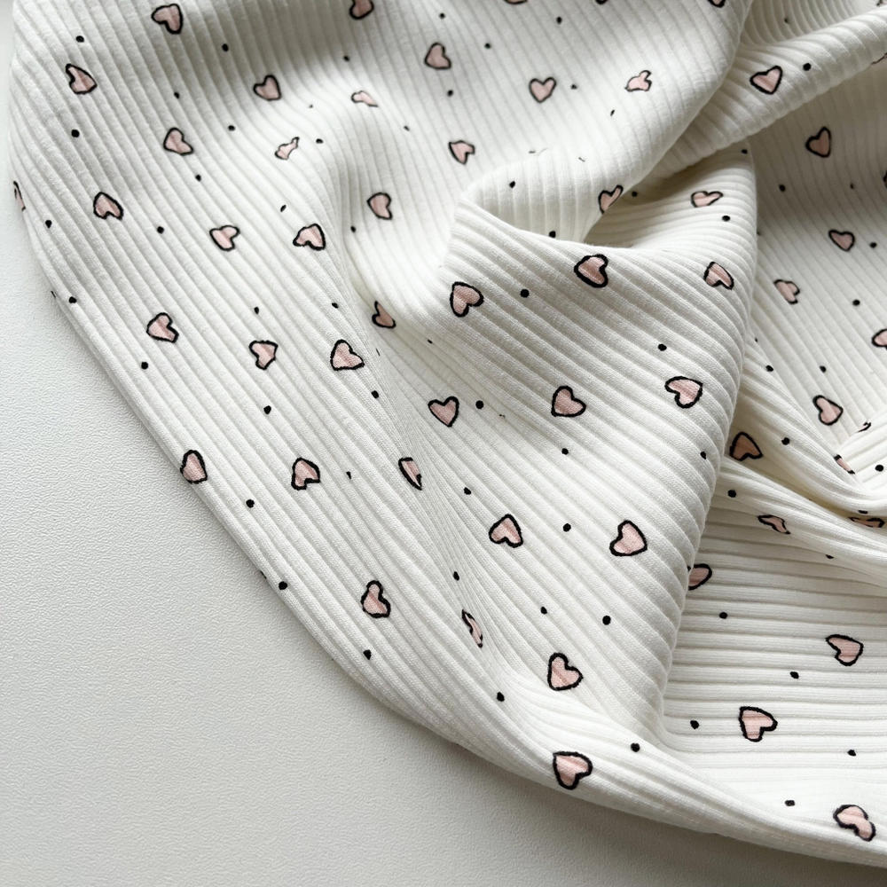 Лапша 95% хл. 5%лк. Сердечки с точками