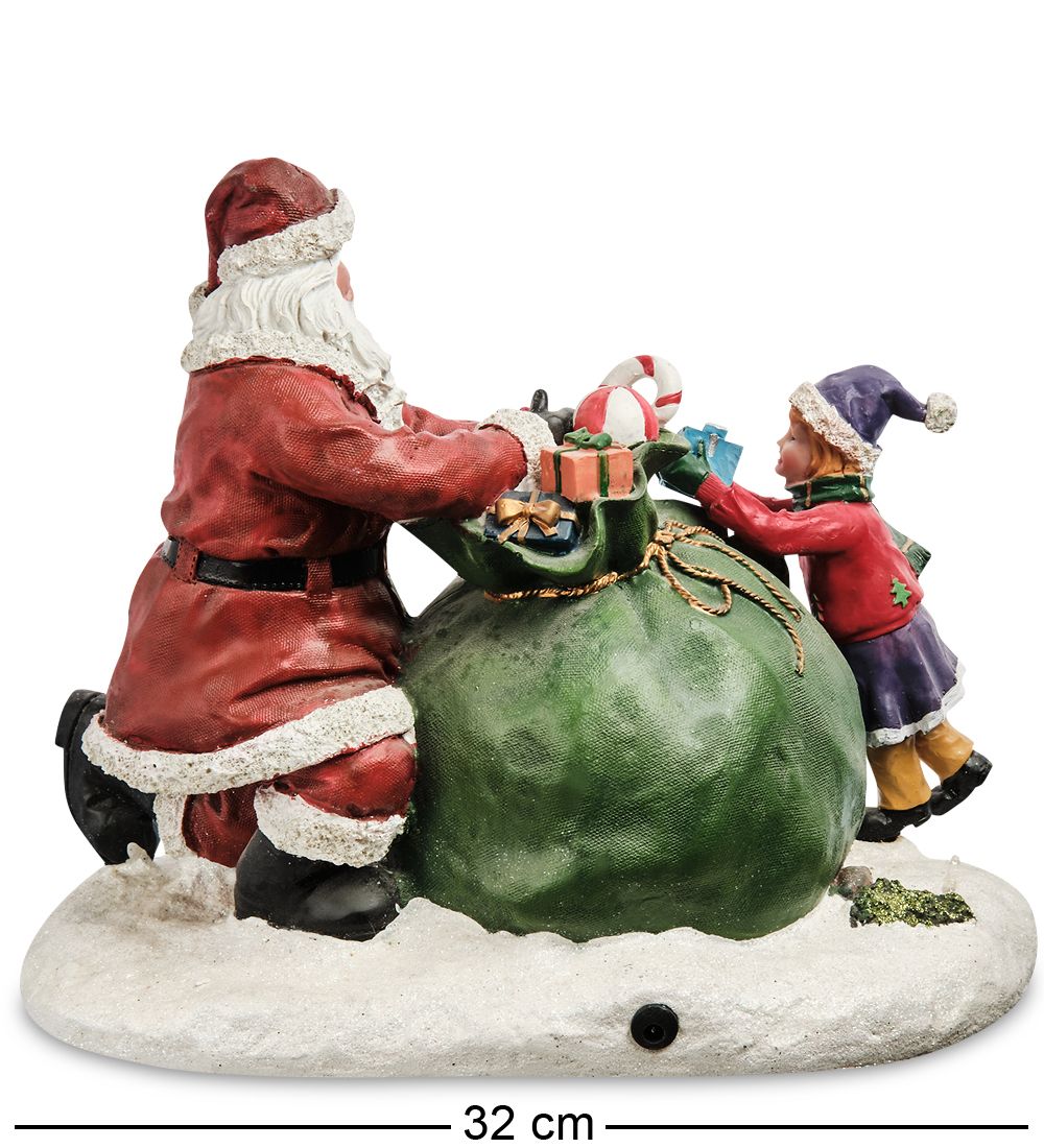 XM-763 Новогодняя миниатюра с подсветкой