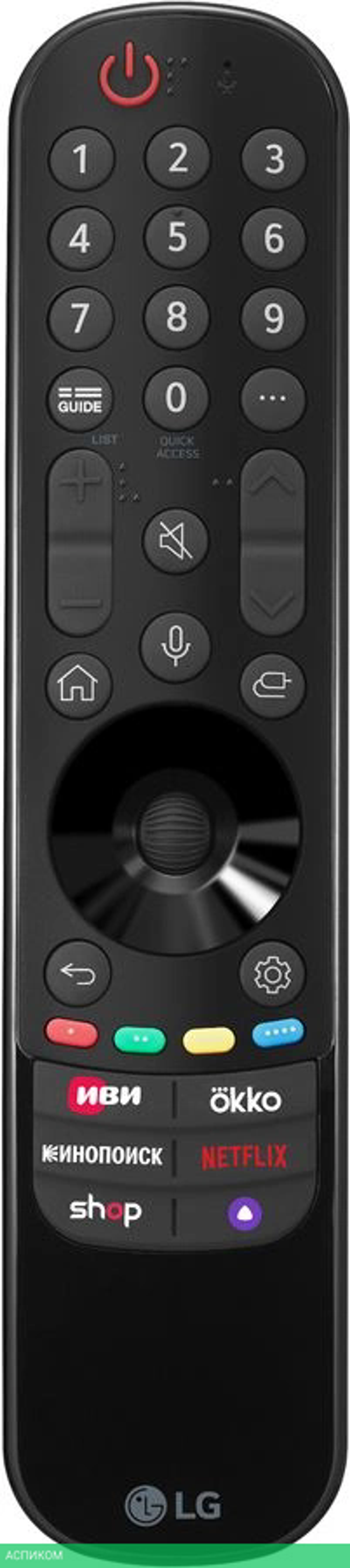 Телевизор LG 50UR78009LL черный