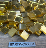 Золотая смальта 15х15 мм (2.5 гр) - 4 мм