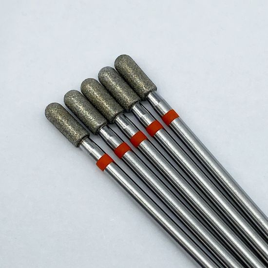 Алмазная насадка красная насечка, Казань КМИЗ 856.104.141.080.031