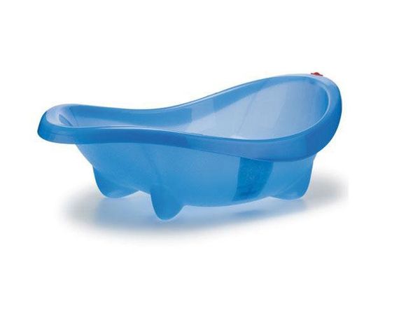 Детская ванночка для купания Ok Baby Laguna Прозрачная голубая