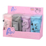 Пенал-косметичка Basir без наполнения, 21.5*8*3.5 см, серия "Котик", с кошельком, ассорти