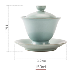 266052 Гайвань ЖУЯО 11*13,2 см, 150 мл, фарфор + коробка 266060