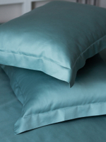 Постельные наволочки 50 на 70 бирюзовые сатин