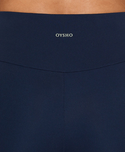 OYSHO Легинсы Comfortlux длиной до щиколотки с высокой посадкой, темно-синий