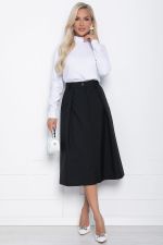 Юбка миди Всегда на отлично (черная) Ю14723-2М LT Collection