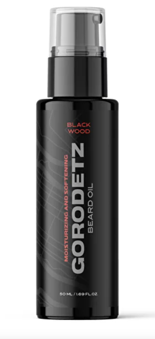 Gorodetz Beard Oil Black Wood / Масло для бороды Черное Дерево 50 мл