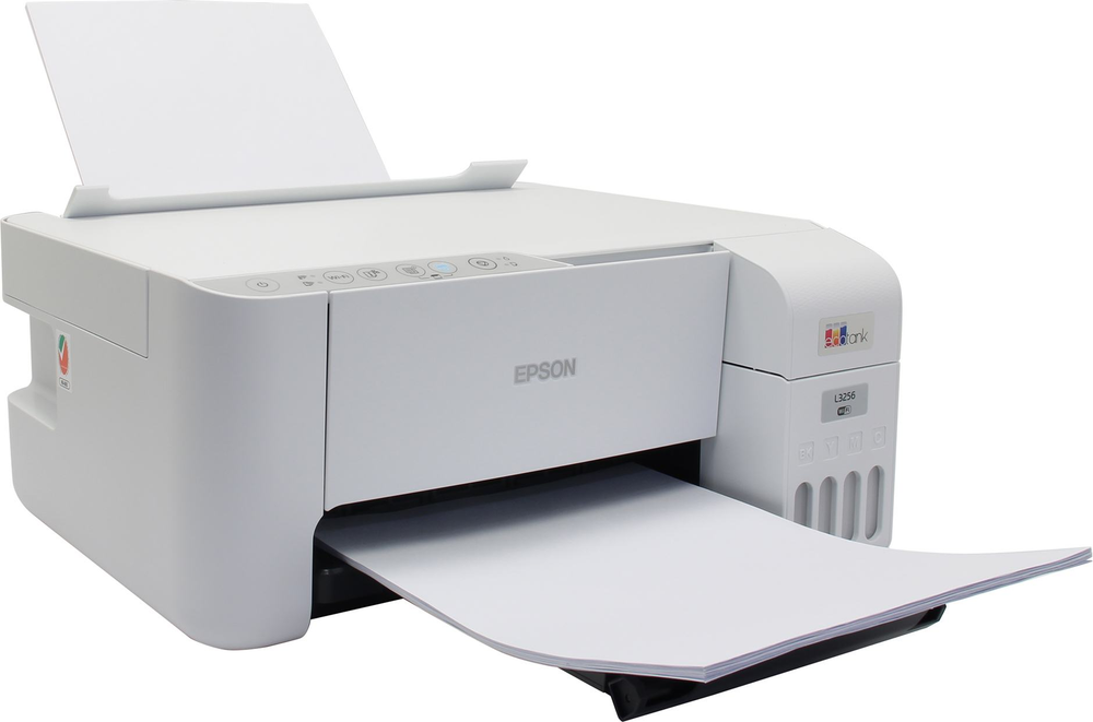 Epson EcoTank L3256 (A4, струйное МФУ, 33стр/мин, 5760x1440dpi,  4  краски, USB2.0, WiFi)