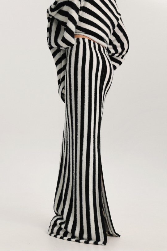 Юбка в полоску