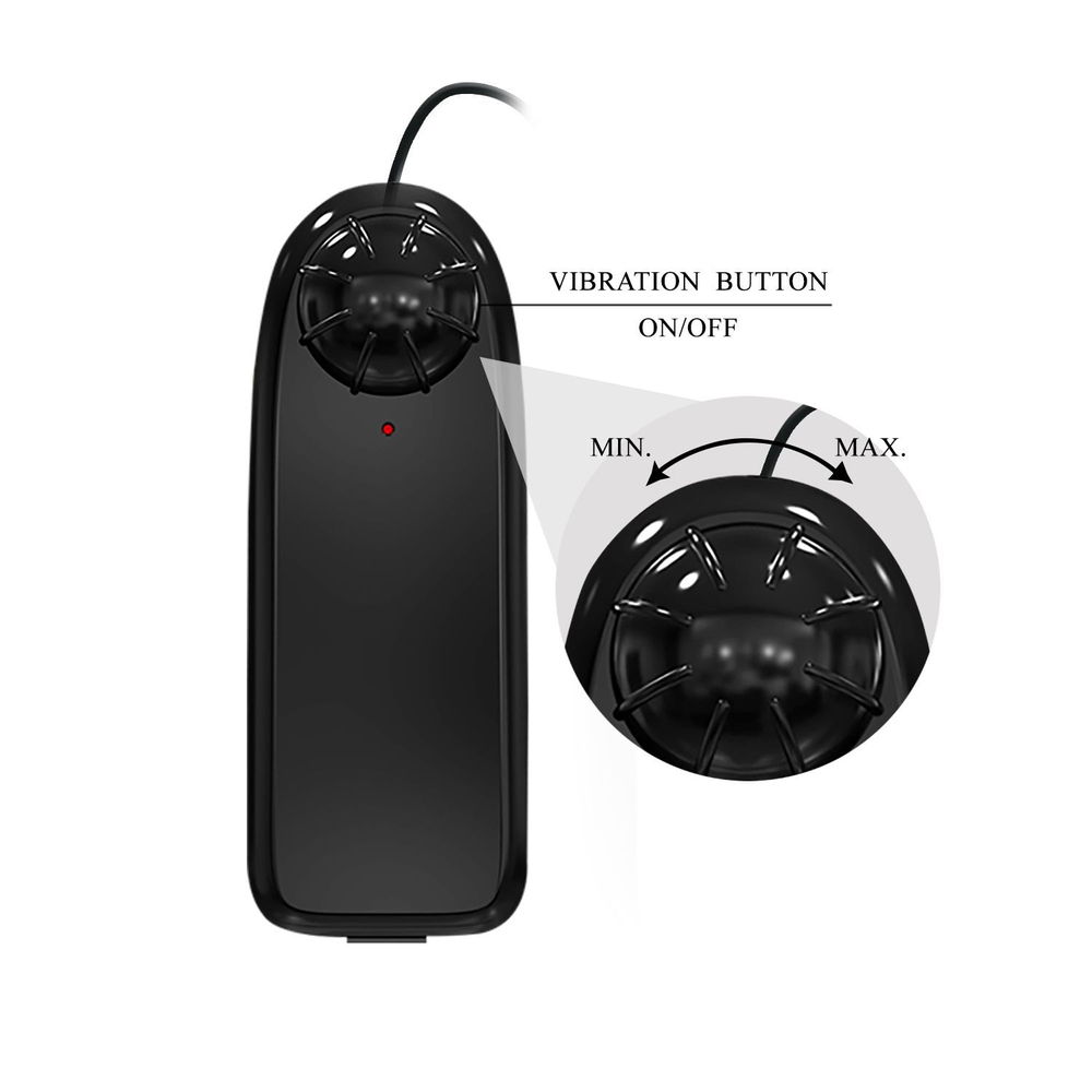 Реалистичный вибратор с функцией расширения - 19,5 см.