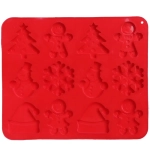 Форма силиконовая «Зимнее настроение» 23*23*0,5см