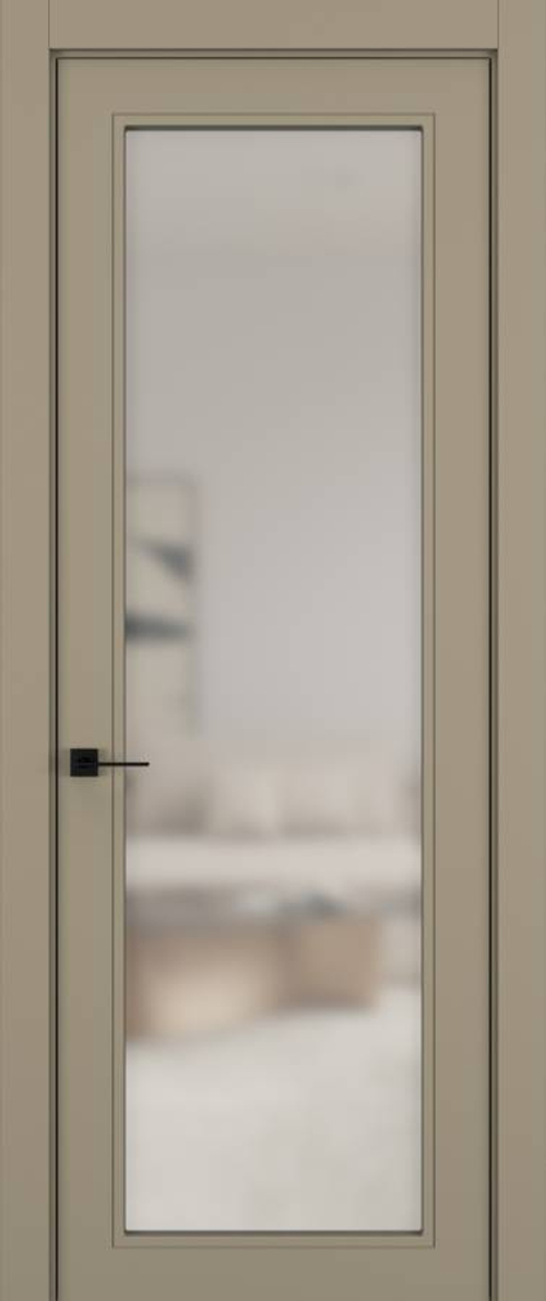 Дверь 01V GEOMETRY Матовый Светлый Бежевый