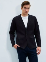 Пиджак вязаный