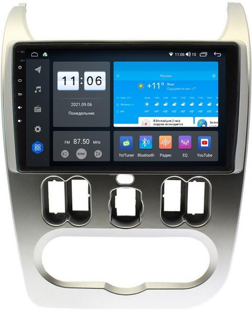Магнитола для Renault Logan/Sandero 2009-2014 - AK374R9-MTK-LTE Android 10, SIM-слот