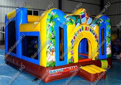 Надувной батут "Лесной дракон" 5*3.5*2.5 м