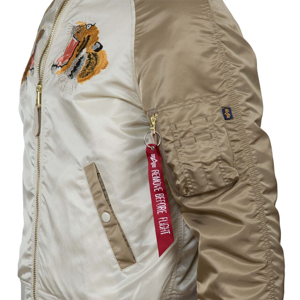 Куртка бомбер Alpha MA-1 Souvenir Tiger Flight Jacket