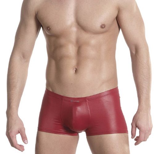 Мужские трусы боксеры темно красные Olaf Benz Dark Red Boxer
