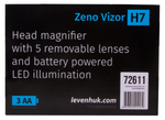Лупа налобная Levenhuk Zeno Vizor H7