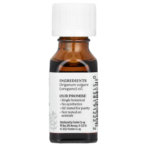 Aura Cacia, чистое эфирное масло, орегано, 15 мл (0,5 жидк. унции)