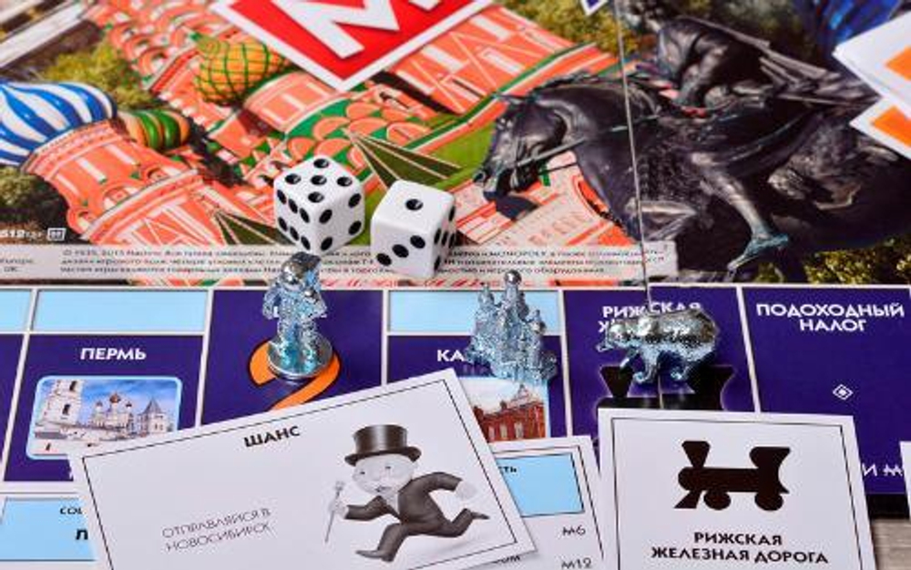 Hasbro: Настольная игра Монополия Россия (новая уникальная версия) B7512 — Monopoly Russia — Хасбро