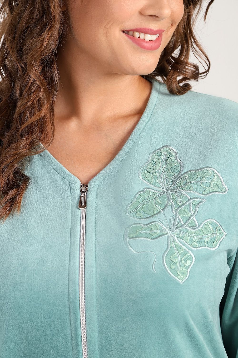 Халат Дива Виотекс ЗЕЛЁНЫЙ