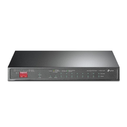 Коммутатор TP-Link TL-SG1210MP Настольный коммутатор с 9 гигабитными портами RJ45 (8 портов PoE+) и комбинированным портом RJ45 / SFP