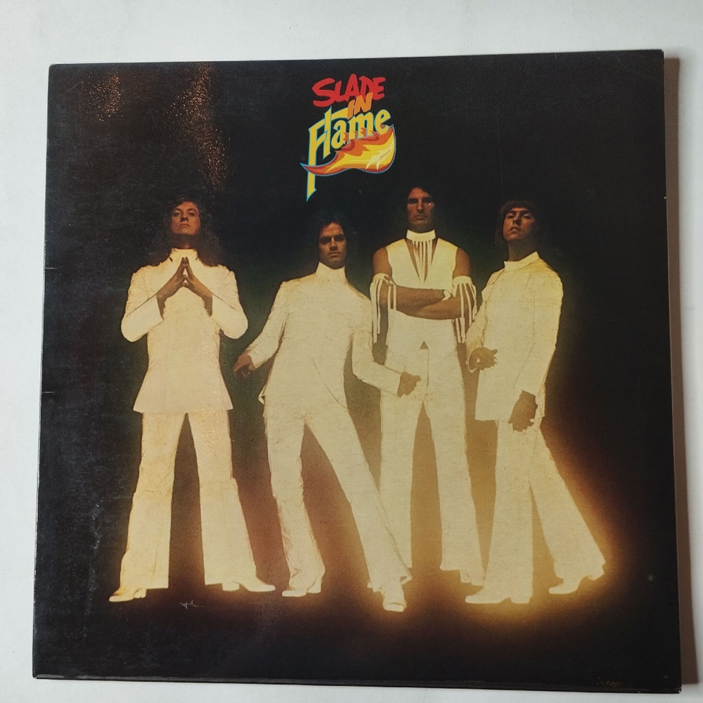 Винтажная виниловая пластинка LP Slade In Flame (UK 1974) Far Far Away