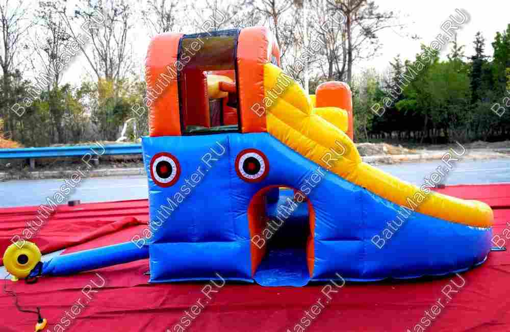 Детский надувной батут "Границы радости"