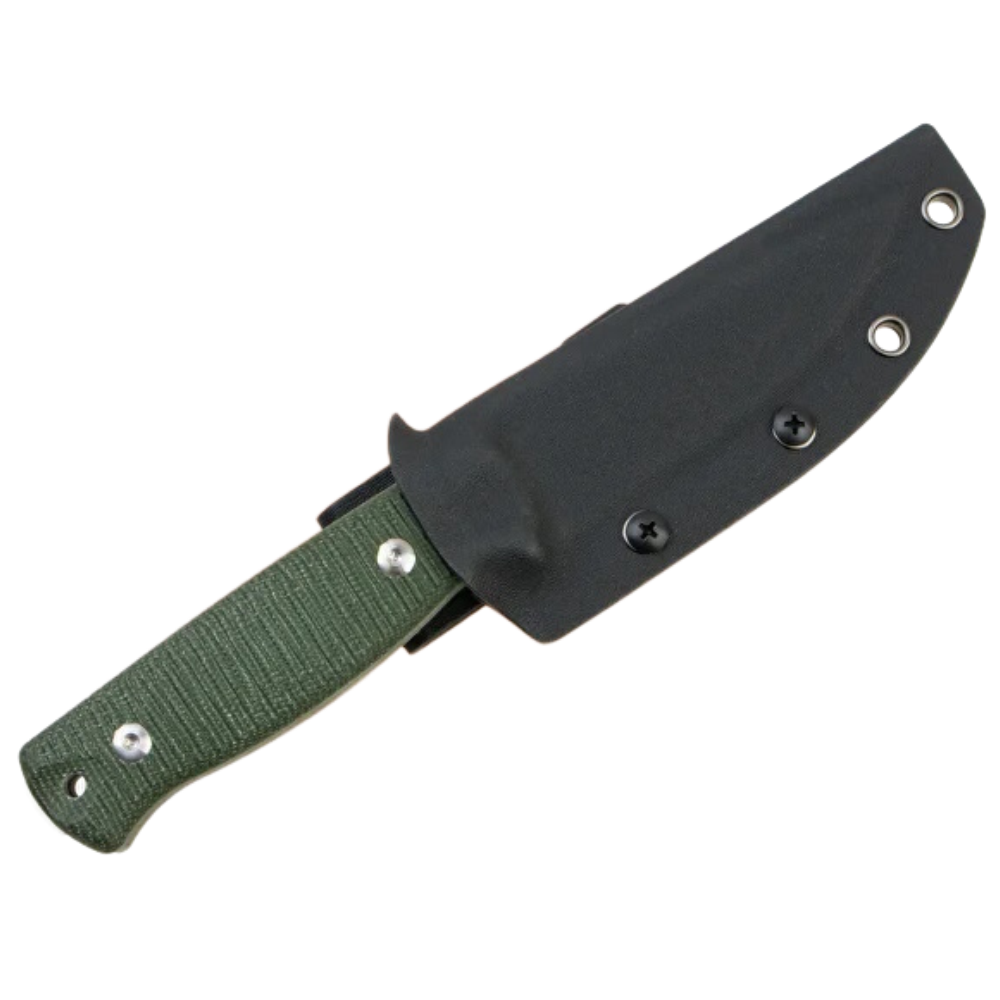 Нож HOT Knife HOOT Green (D2, Green Micarta, Kydex)