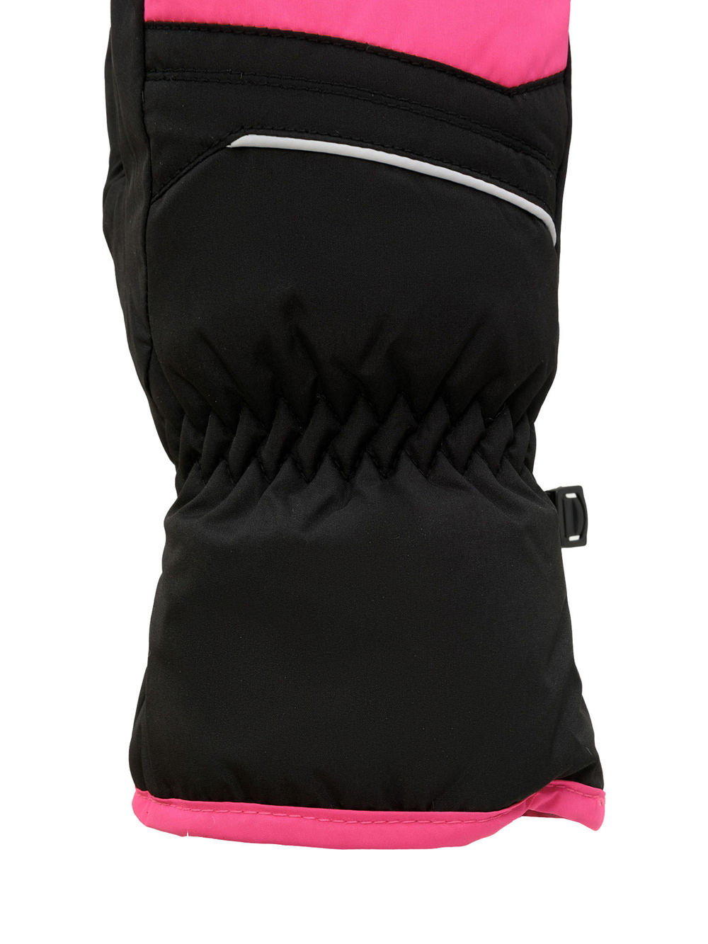 Варежки REUSCH Alan Junior Mitten Black/Pink Glo (inch (дюйм):6)