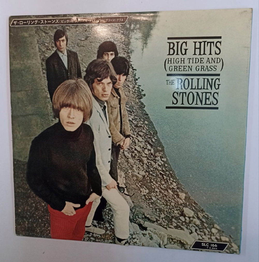 Винтажная виниловая пластинка The Rolling Stones Big Hits High Tide And Green Grass (Japan 1967)