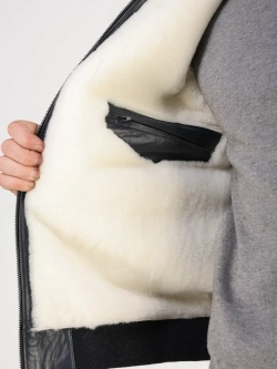 Дубленка зимняя куртка натуральная кожаная