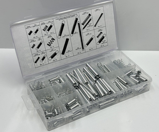 Набор пластик кейс  ПРУЖИН сжатые растянутые 100шт (48147) Nova Bright