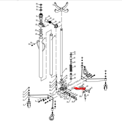 Педаль (Foot pedal п.22) HJ0303.5005, HJ0303.7016