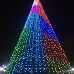 Умная уличная гирлянда «3D» на елку от 4 до 30 м
