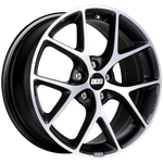 Диск колесный BBS SR 8x18 5x112 ET45 CB82.0 volcano grey/diamond cut