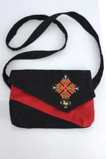 Сумка с чувашской вышивкой