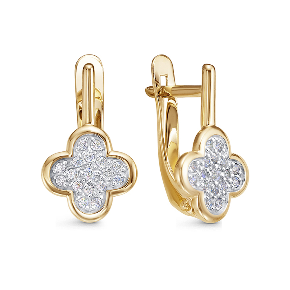 Серьги из золота 585 пробы